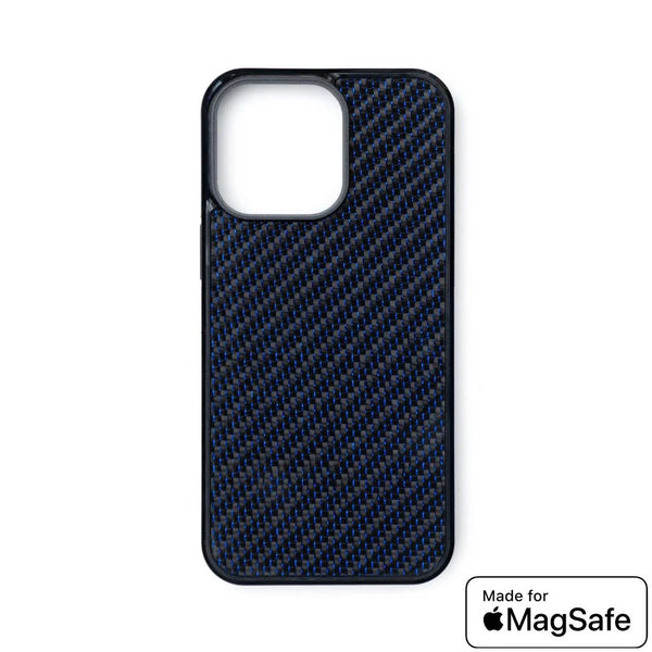 iPhone ClassicArmor™ Series Case - Blue Carbon with MagSafe